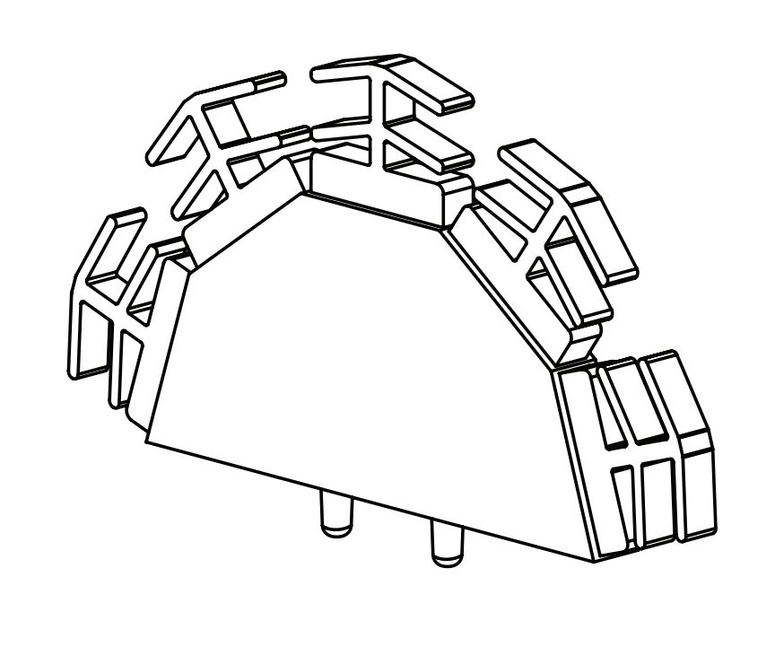 5 pos. Starburst for S120 Screenco
